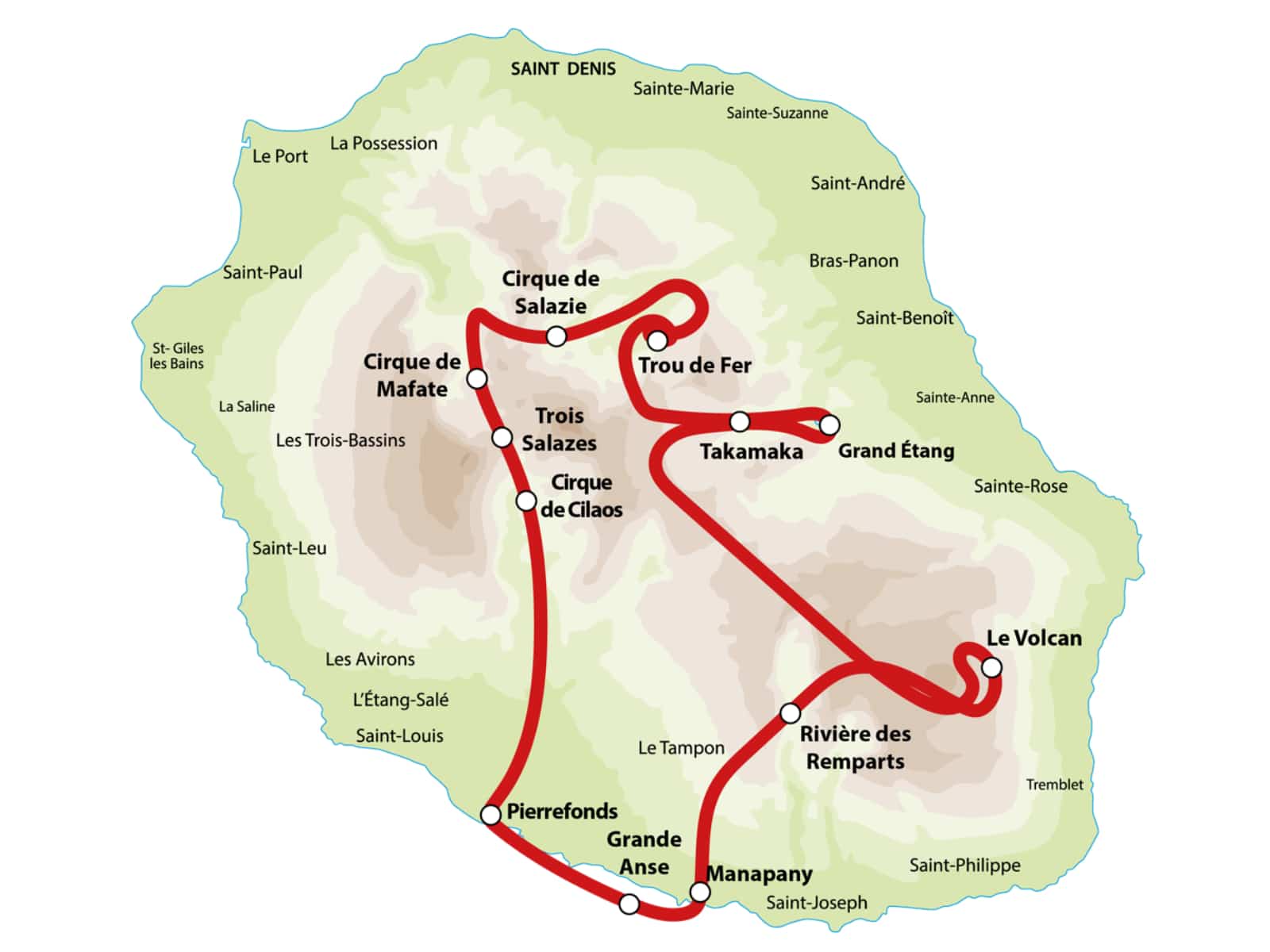 the grandiose helicopter tour réunion island