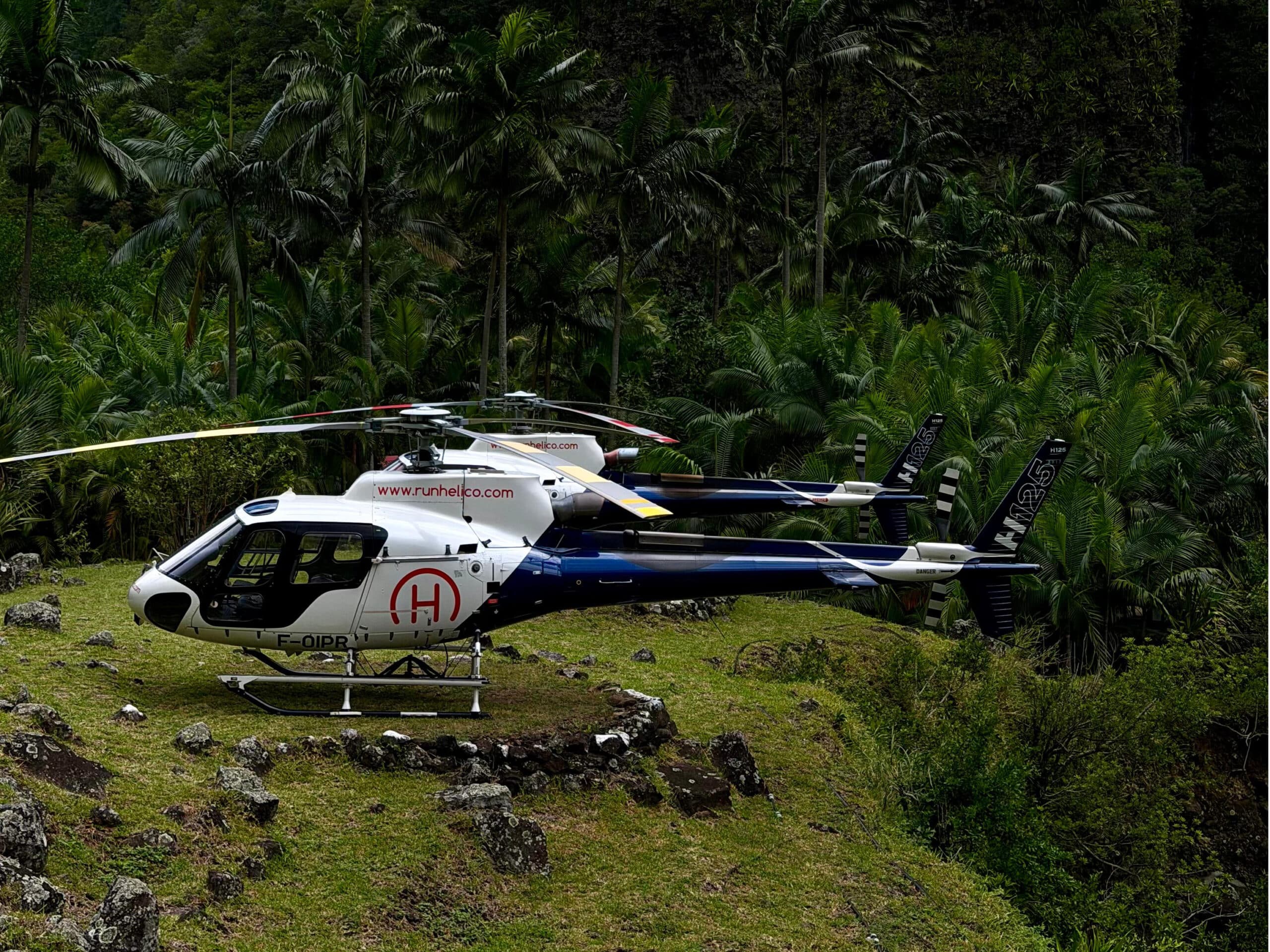 circuit le grandiose en hélicoptère réunion